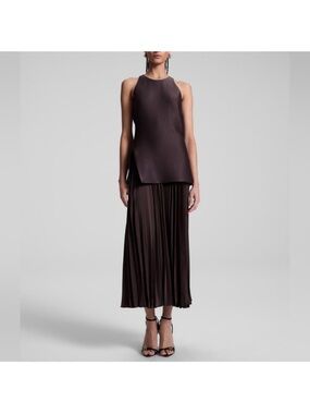 A.L.C. Willow Pleated Midi Dress
